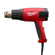 Milwaukee Heat Gun, Variable Temperature with LCD Display, 120V AC, Amps: 12.5, Air Temperatures 110 to 1150 Degrees F