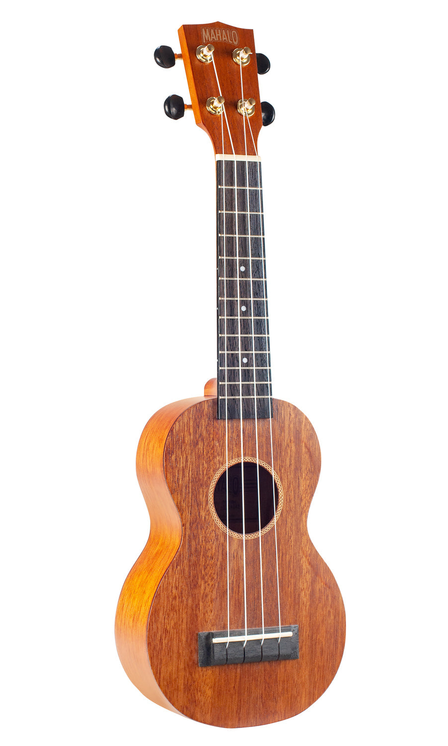 Mahalo MJ1-TBR Java Soprano Ukulele. Trans Brown