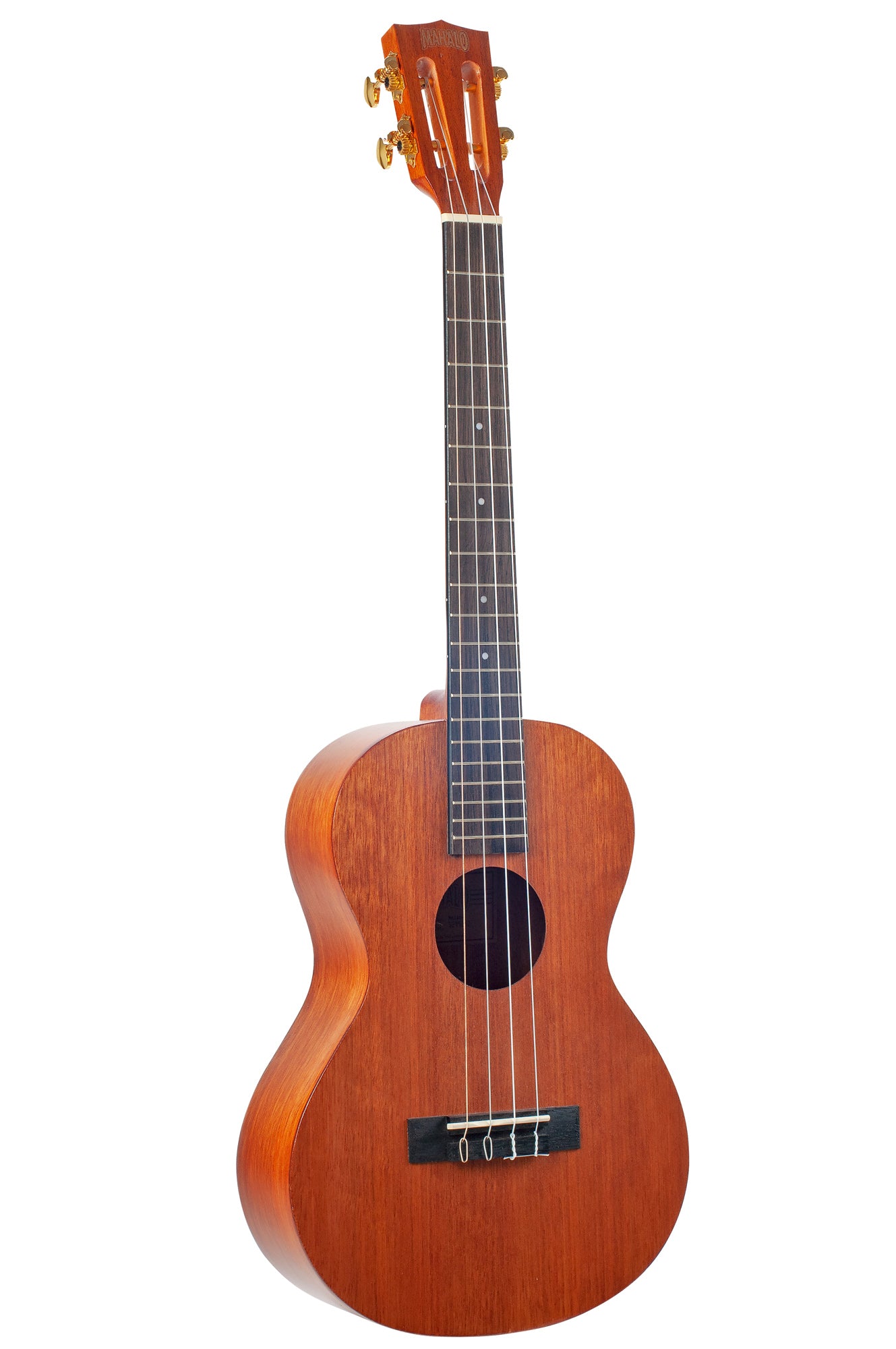 Mahalo MJ4-TBR Java Baritone Ukulele. Trans Brown