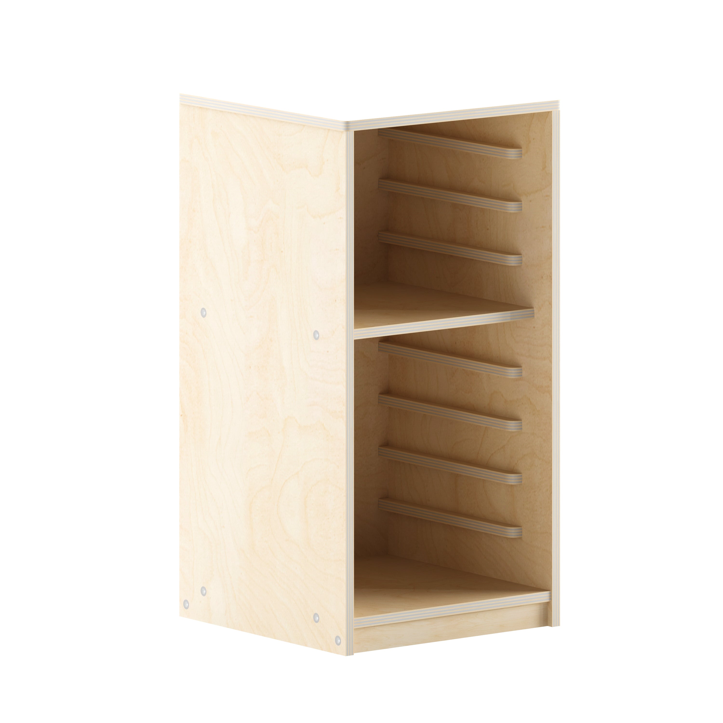 Bright Beginnings Kid Friendly Commercial Deluxe Natural Birch Plywood Puzzle Holder