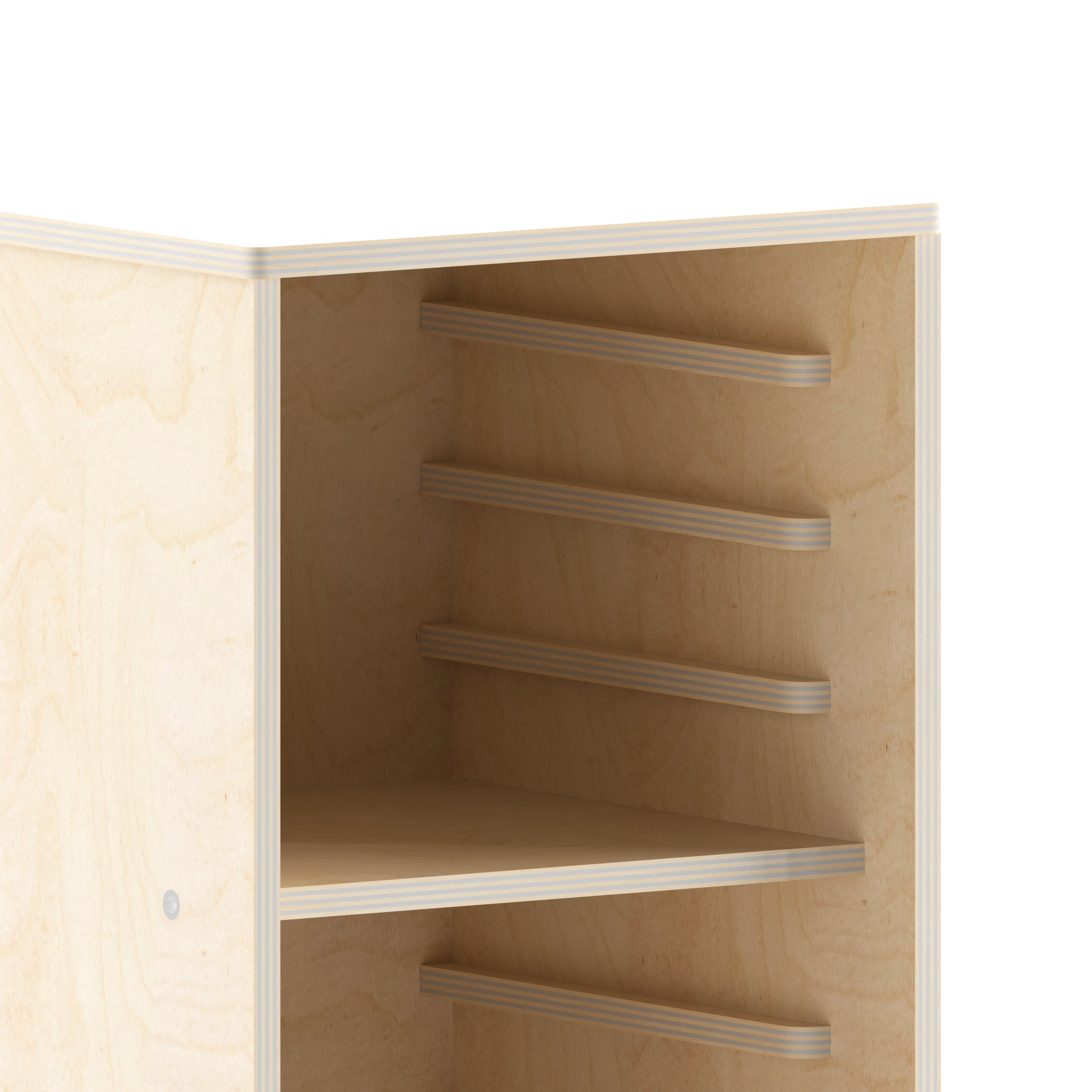 Bright Beginnings Kid Friendly Commercial Deluxe Natural Birch Plywood Puzzle Holder