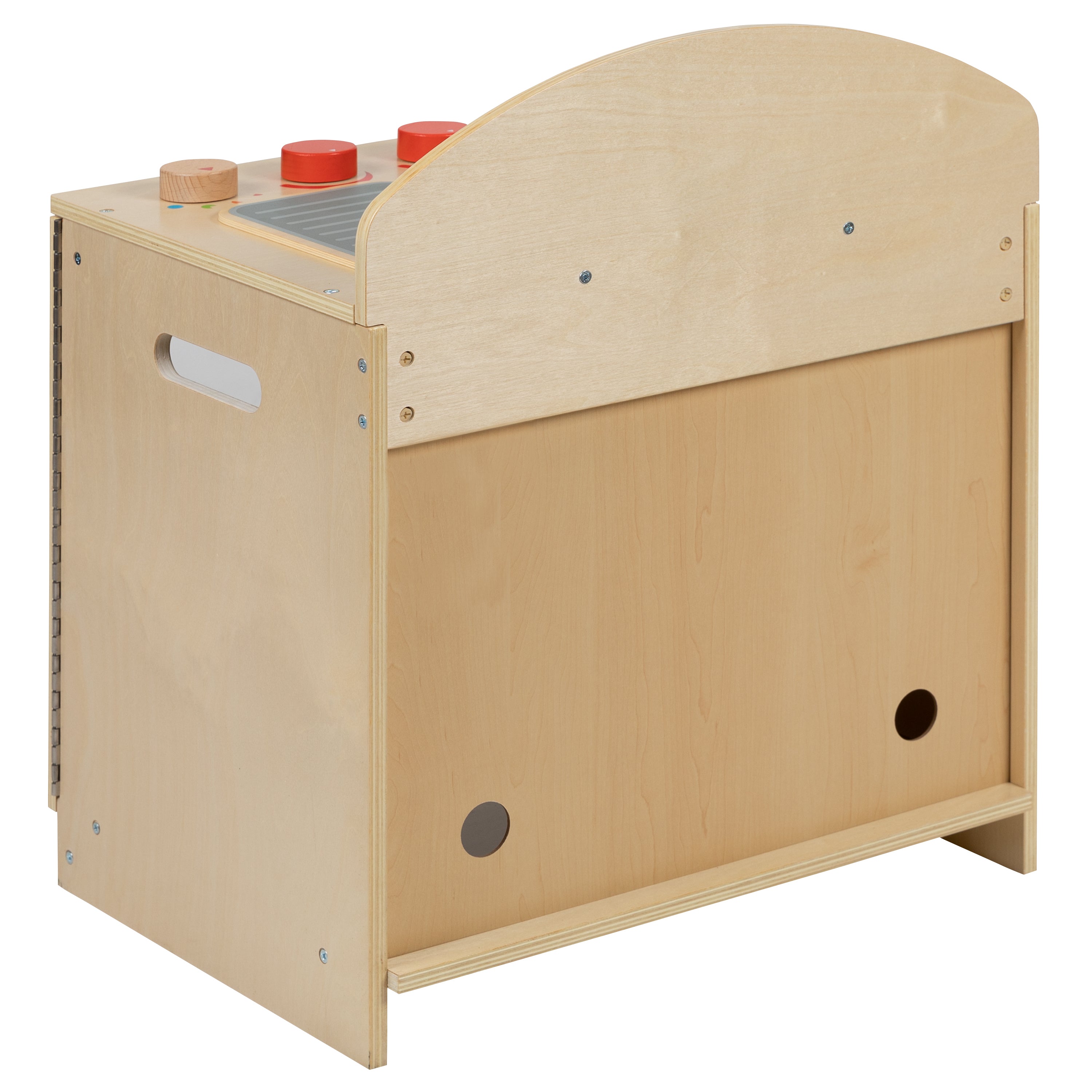 Hercules Children's Wooden Kitchen Stove for Commercial or Home Use - Safe, Kid Friendly Design
