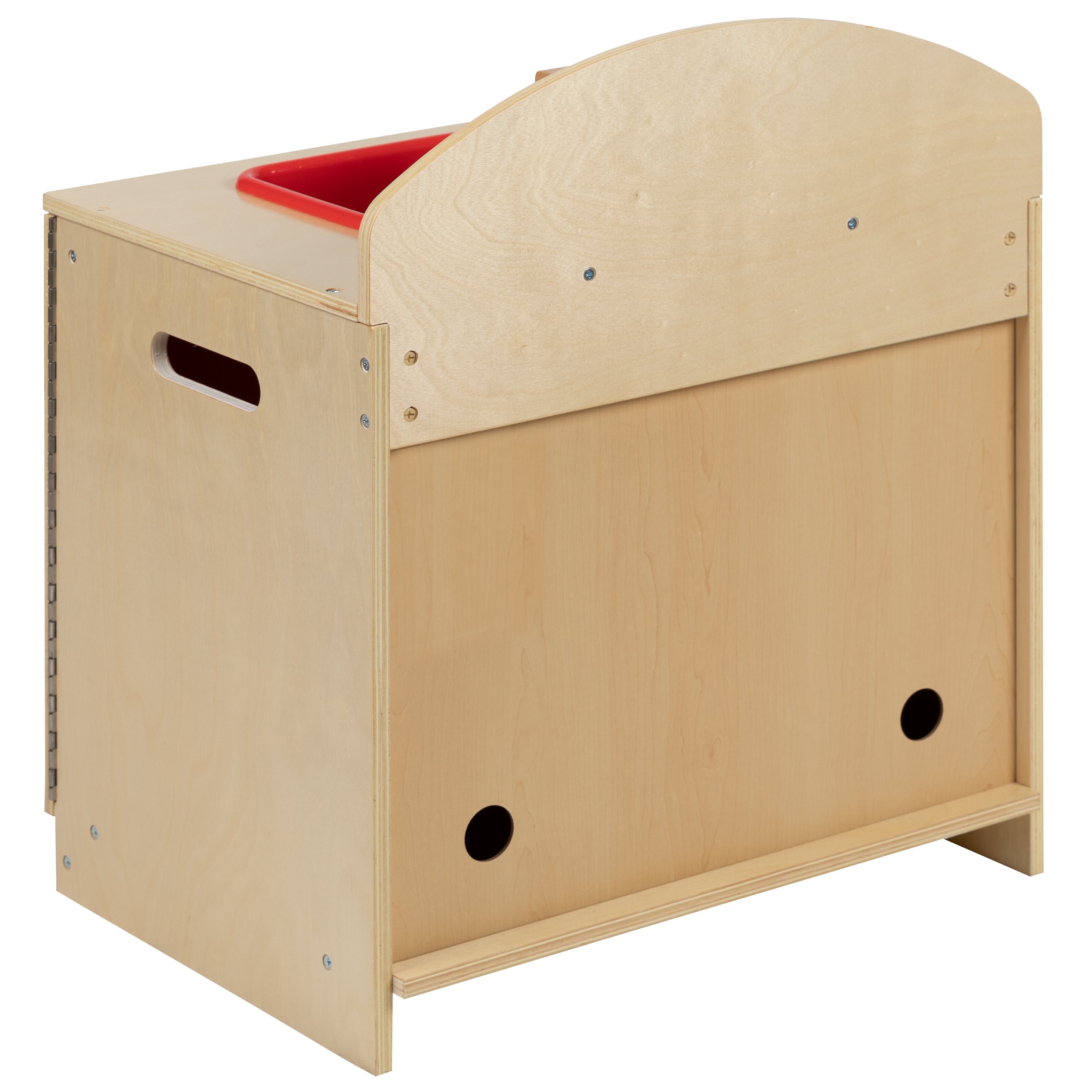 Hercules Children's Wooden Kitchen Sink for Commercial or Home Use - Safe, Kid Friendly Design