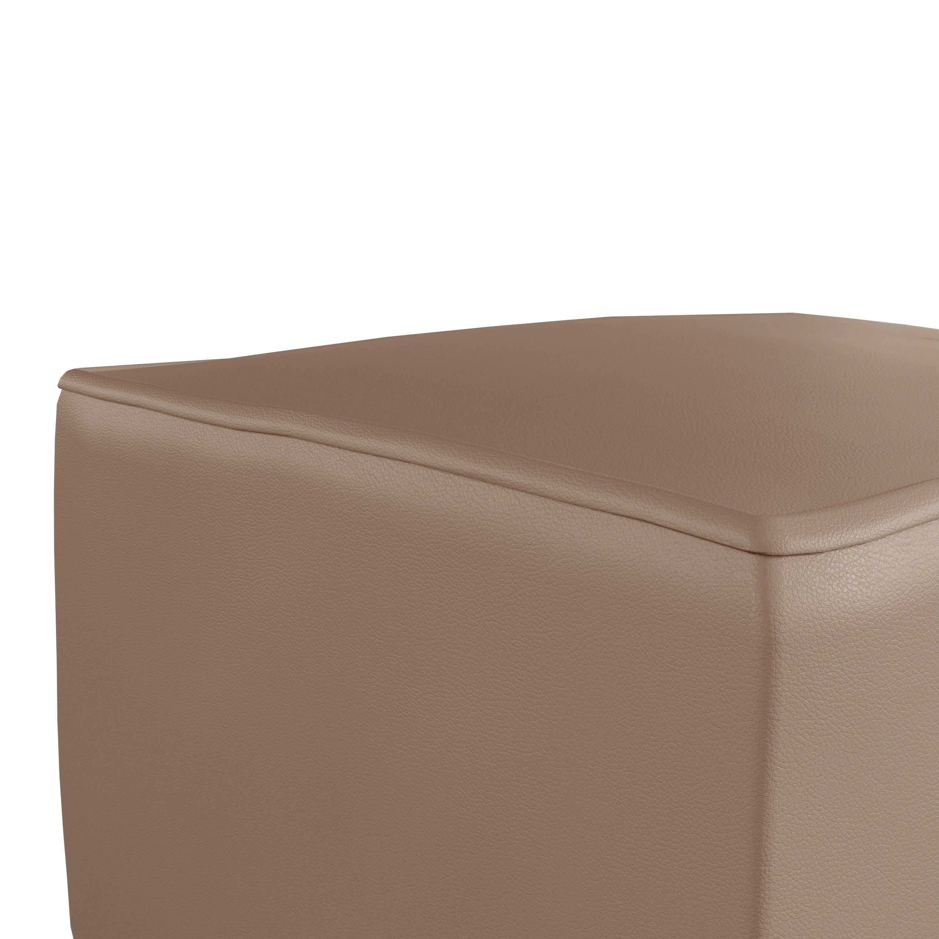 Bright Beginnings Commercial Grade Modular Classroom Soft Seating, Backless Corner Chair, Neutral Vinyl