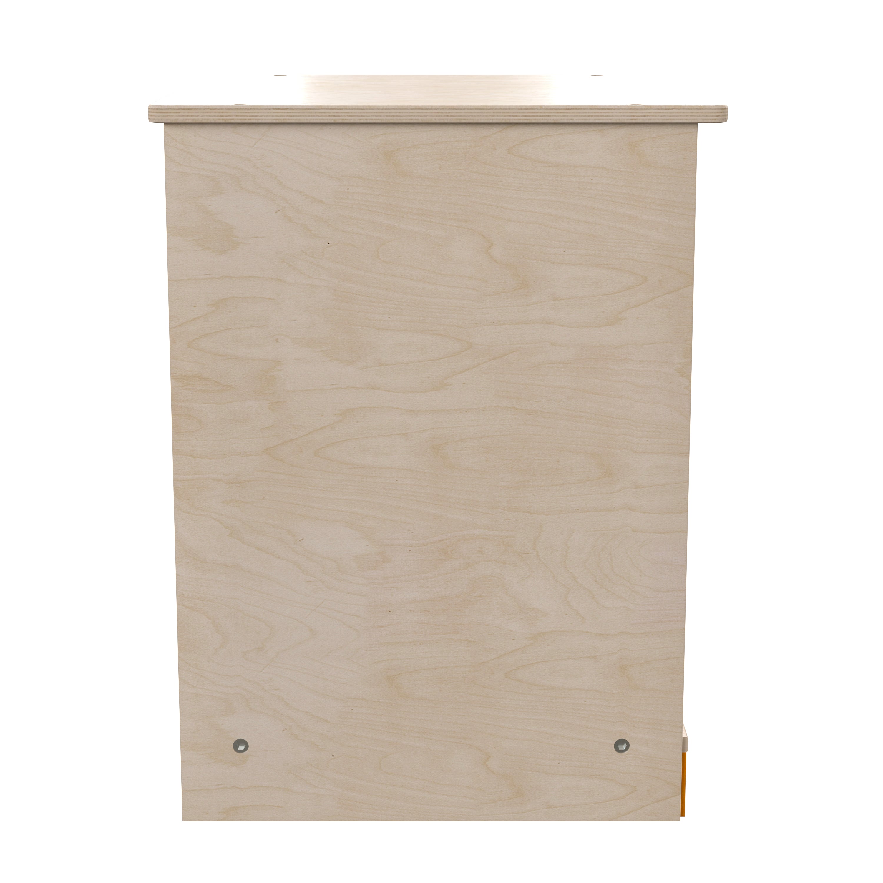 Bright Beginnings Commercial Grade Wooden Kid's Two Shelf Kitchen Cabinet
