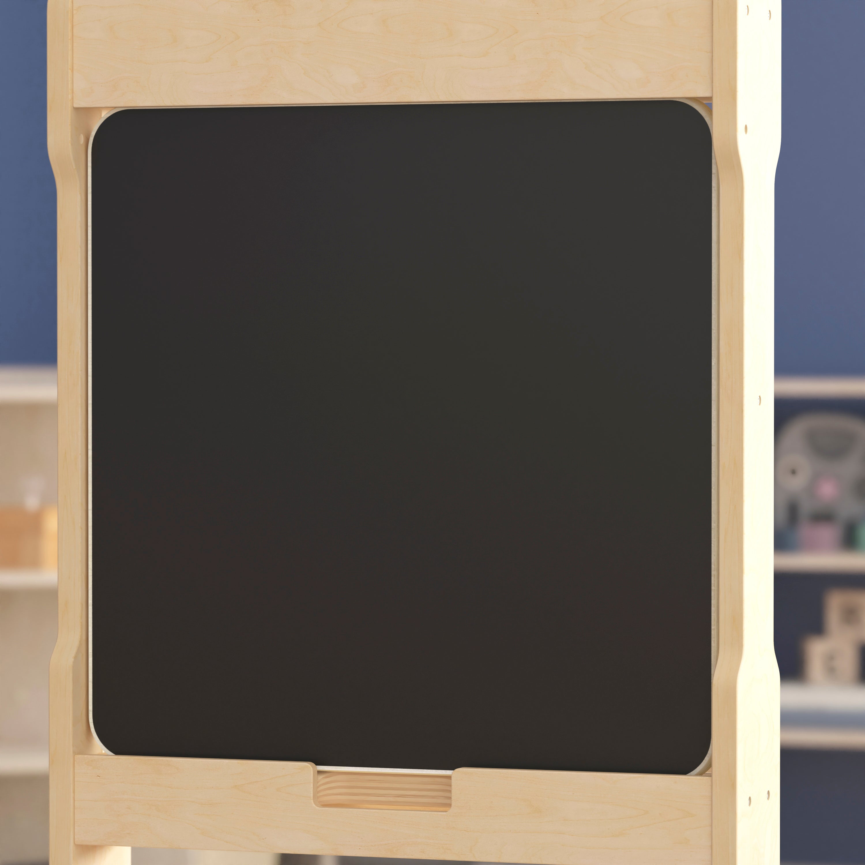 Bright Beginnings Commercial Grade STEAM Wall Accessory Board, Magnetic Chalkboard