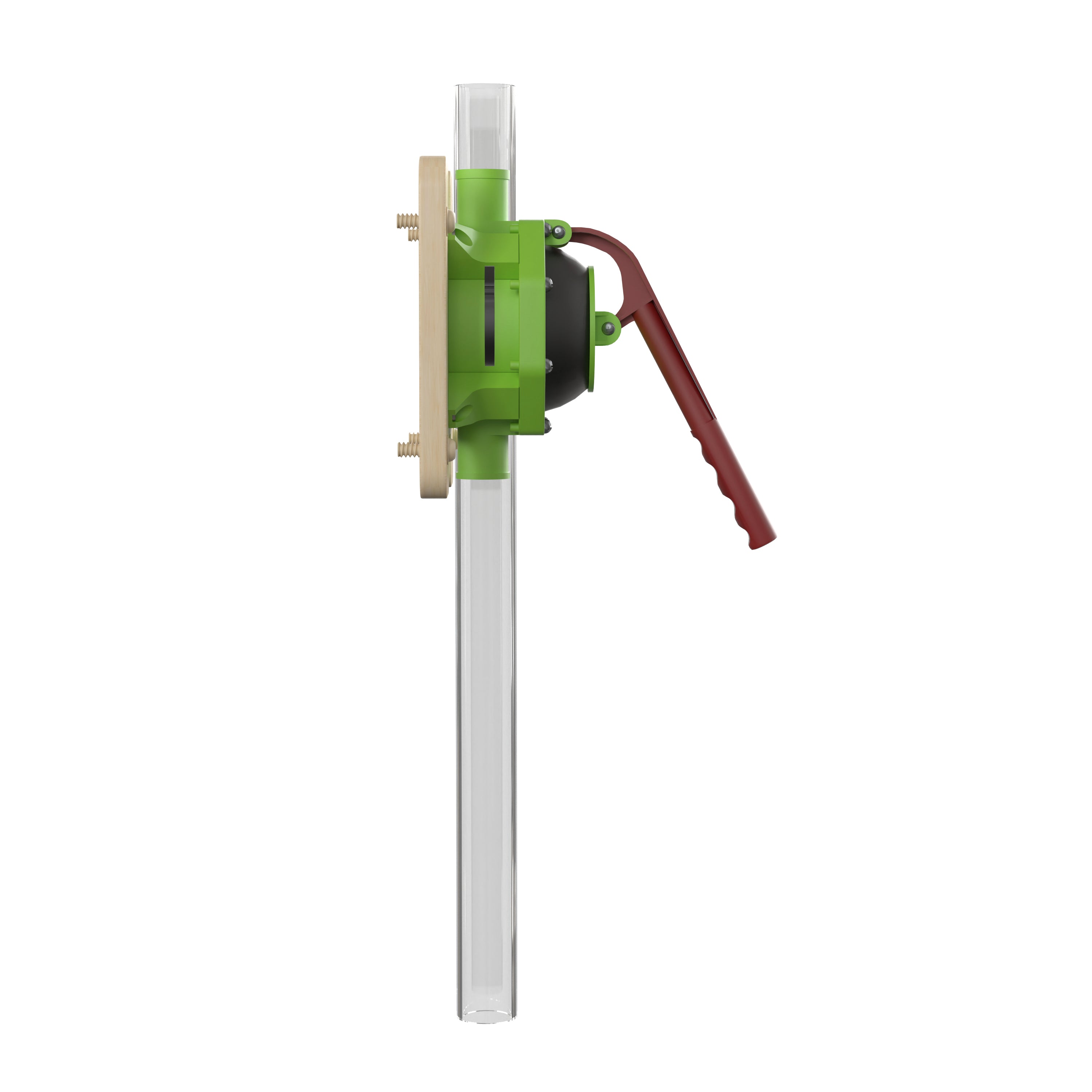 Bright Beginnings Commercial Grade 10 Piece Pipe Builder Hand Pump & Accessories for Modular STEAM Wall Systems (Not Included)