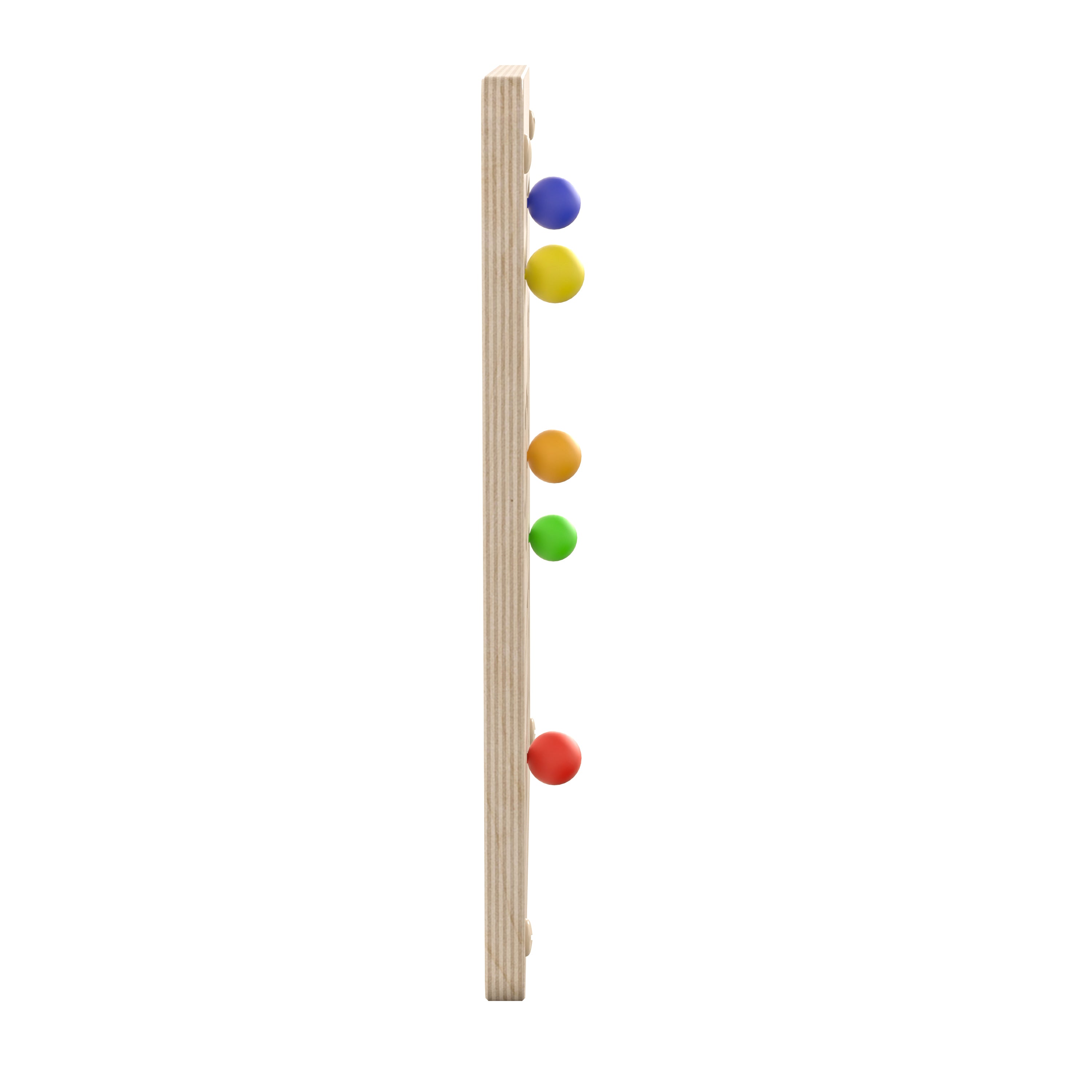 Bright Beginnings Commercial Grade STEAM Wall Activity Board with Natural Finish and Multicolor Accents, Maze Motor Skills