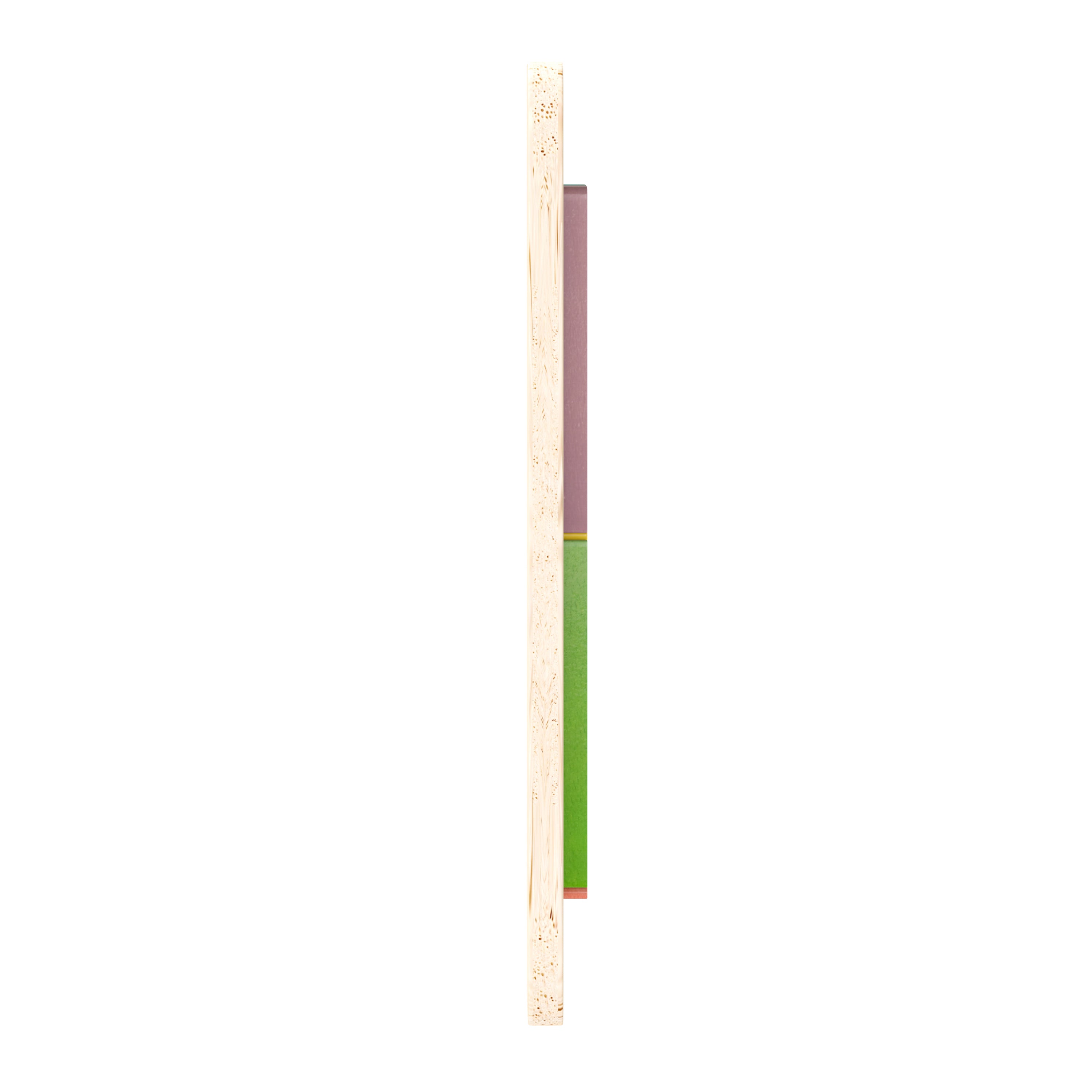 Bright Beginnings Commercial Grade Natural Birch Plywood STEM Tangram Shape Building Learning Board with Colorful Elements