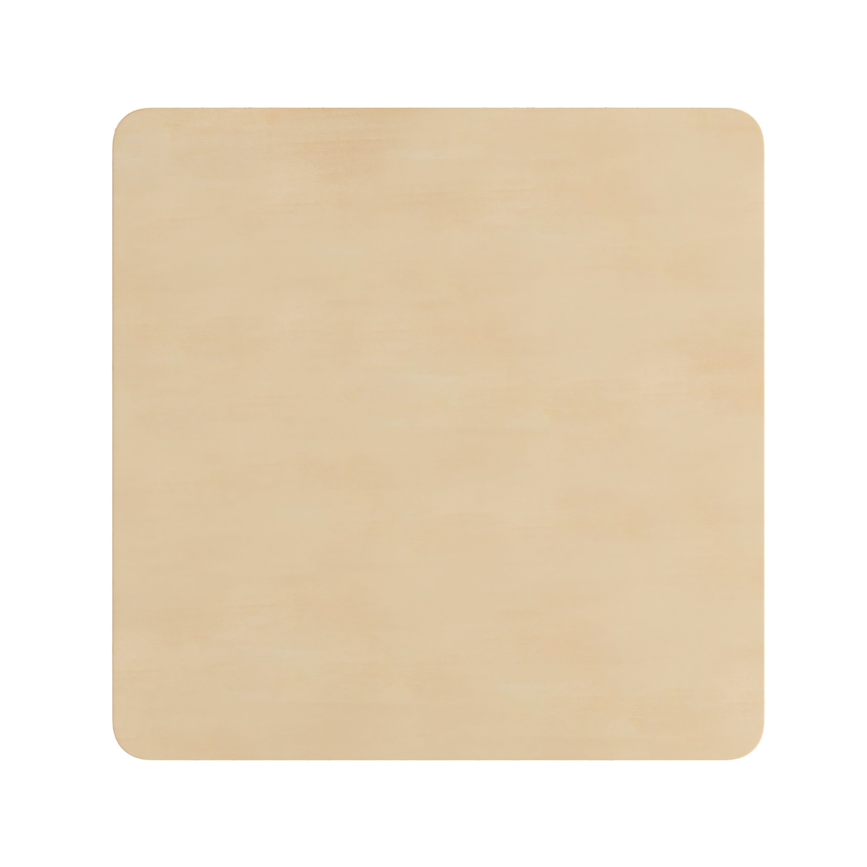 Bright Beginnings Commercial Grade Birch Plywood STEM Basic Shapes and Colors Puzzle Board, Natural/Multicolor