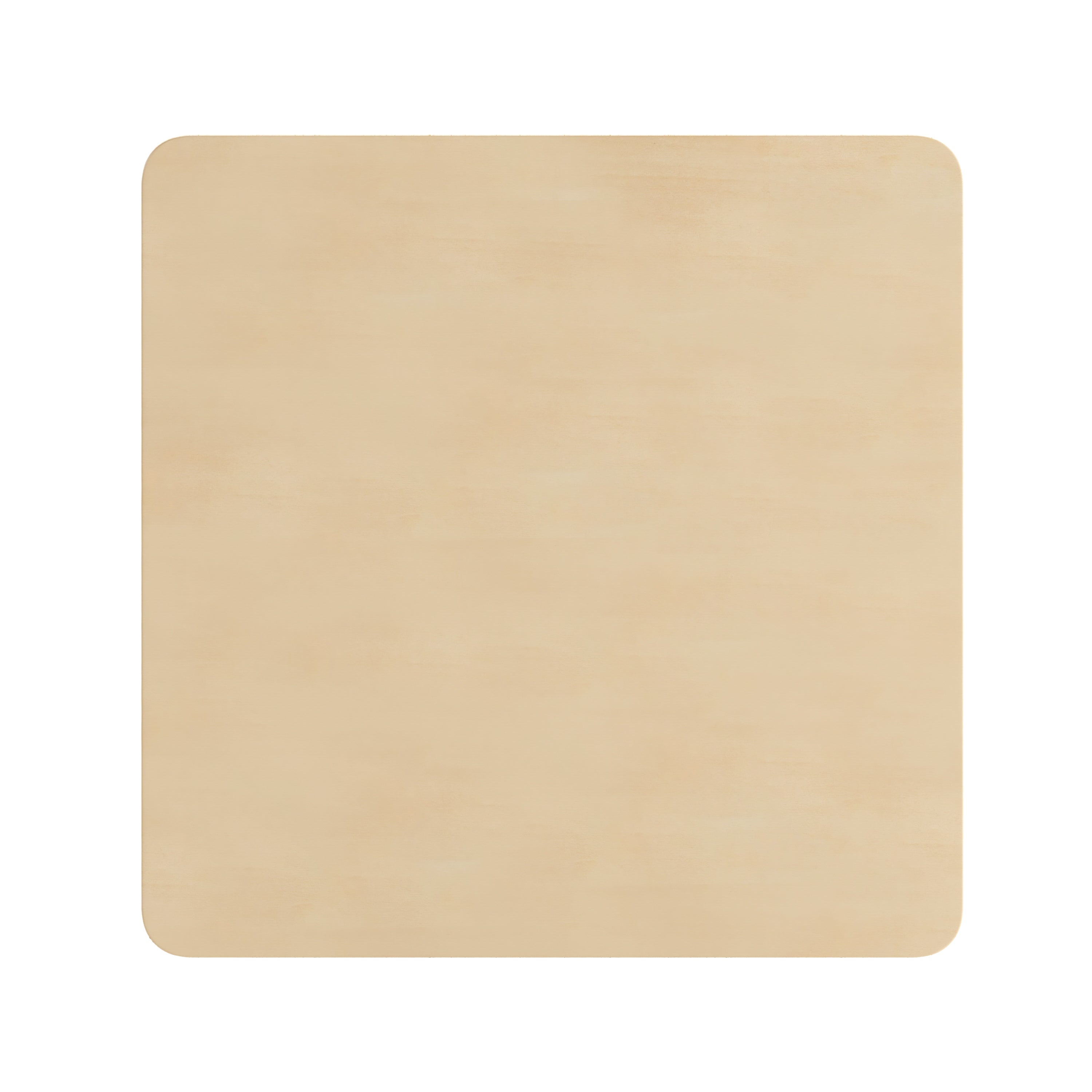Bright Beginnings Commercial Grade Birch Plywood STEM Geometric Shape Building Puzzle Board, Natural/Multicolor