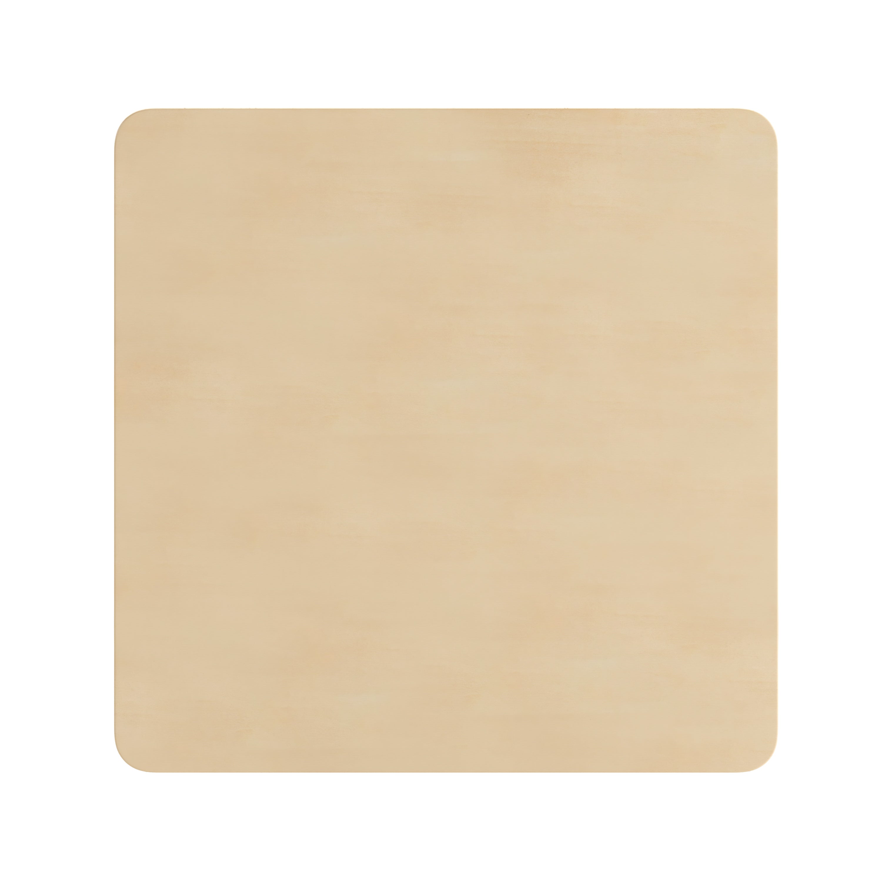 Bright Beginnings Commercial Grade Natural Birch Plywood STEM Geometric Shape Building Puzzle Board with Colorful Elements