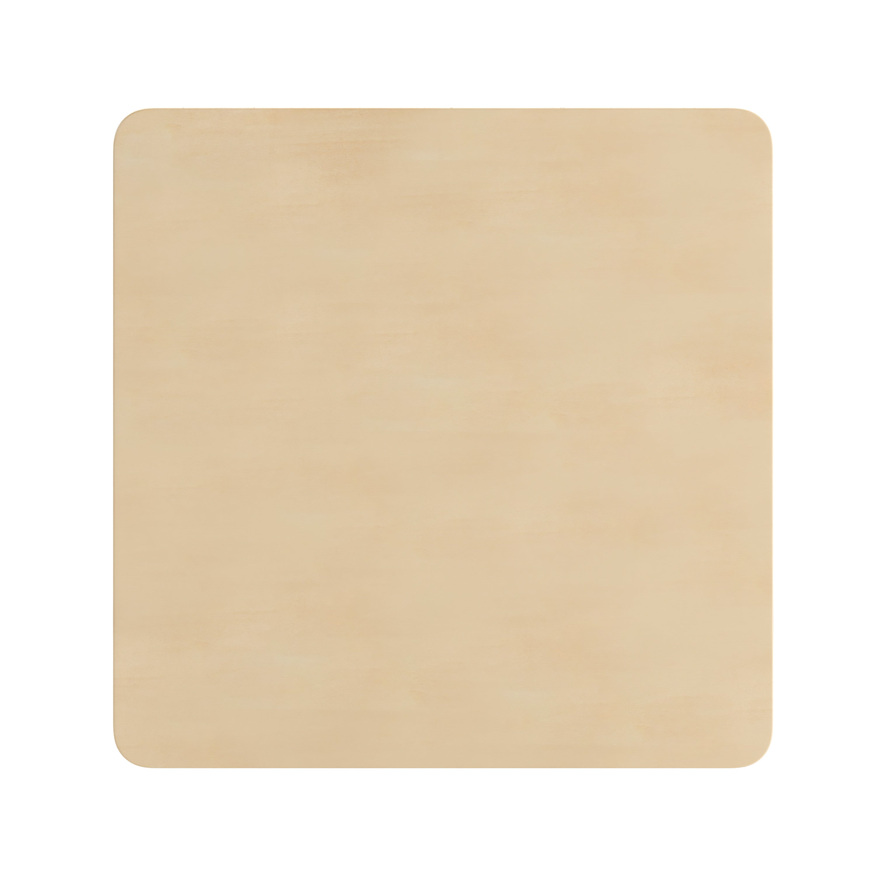 Bright Beginnings Commercial Grade STEM Telling Time Learning Board with Digital and Analog Readings in Natural Finish with Multicolor Accents