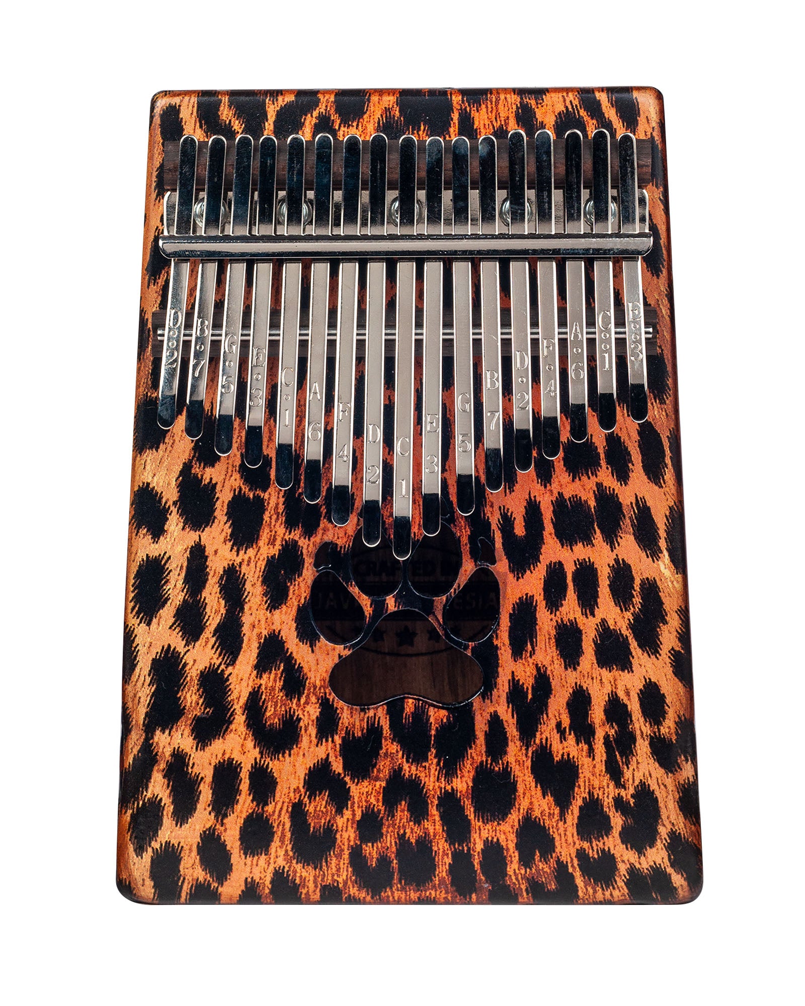 Mahalo MKA17CH Kalimba. Cheetah