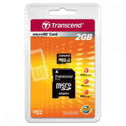 Transcend Micro SD 2GB with SD Adapter