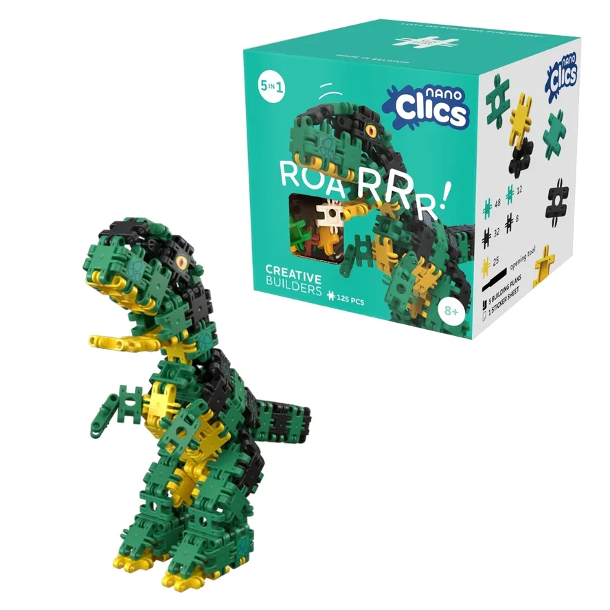 Nano Clics Creative 125pc Roar