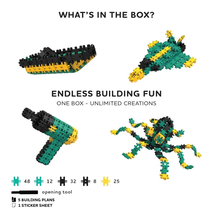 Nano Clics Creative 125pc Roar