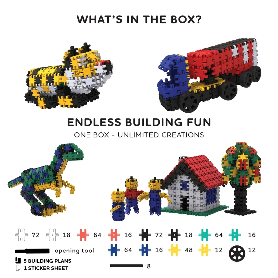 Nano Clics Creative 500pc Groar