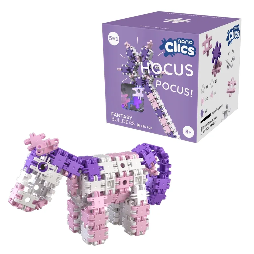 Nano Clics Fantasy 125pc Hocus Pocus