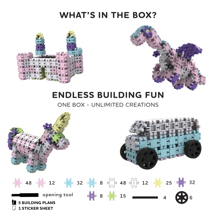 Nano Clics Fantasy 250pc Oink Oink