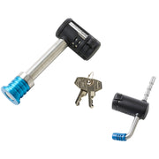 5/8in (16mm) Stainless Steel Receiver Lock with Adjustable Coupler Latch Lock