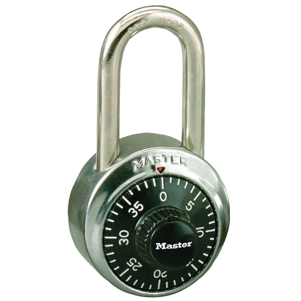 1-7/8in (48mm) General Security Combination Padlock with 1-1/2in (38mm) Shackle