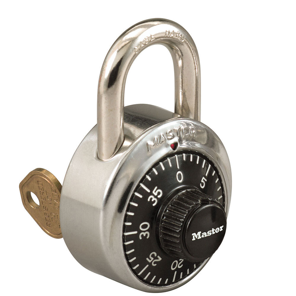 1-7/8in (48mm) General Security Combination Padlock with Key Control Feature
