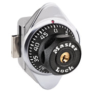 Built-In Combination Lock for Lift Handle Lockers - Hinged on Right