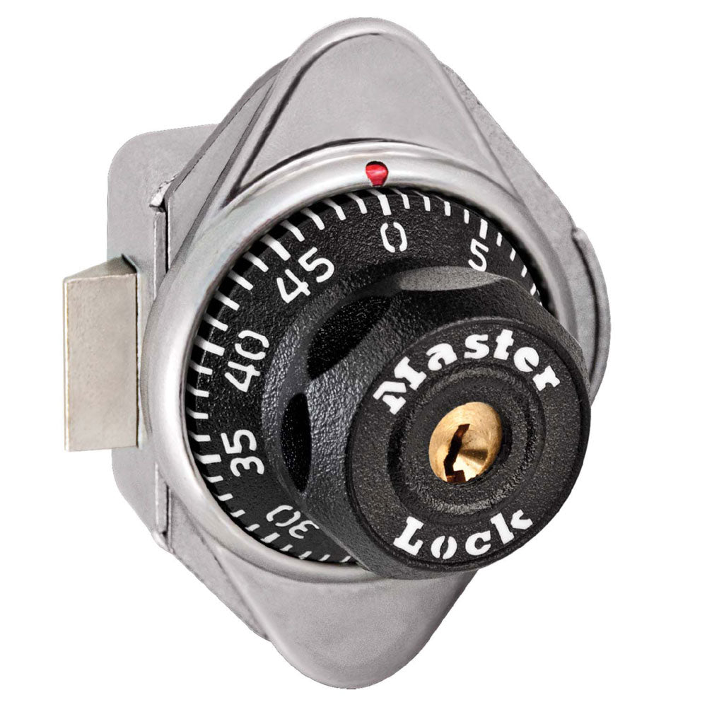 Built-In Combination Lock for Single Point Latch Lockers - Hinged on Right