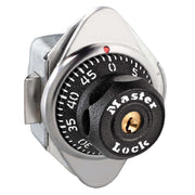 Built-In Combination Lock for Horizontal Latch Box Lockers - Hinged on Right