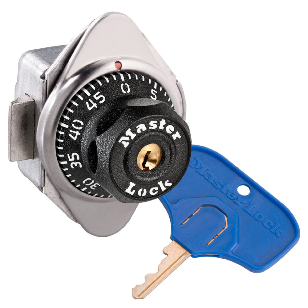 ADA Compliant Built-In Combination Lock for Single Point Horizontal Latch Lockers - Hinged on Right
