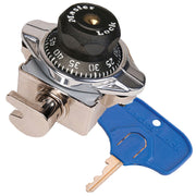 ADA Compliant Built-In Combination Lock for Wrap-Around-Latch™ Lockers - Hinged on Right
