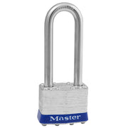 1-3/4in (44mm) Wide Laminated Steel Pin Tumbler Padlock with 2-1/2in (64mm) Shackle, Universal Pin