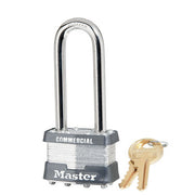 1-3/4in (44mm) Wide Laminated Steel Rekeyable Pin Tumbler Padlock with 2-1/2in (64mm) Shackle, Keyed Alike