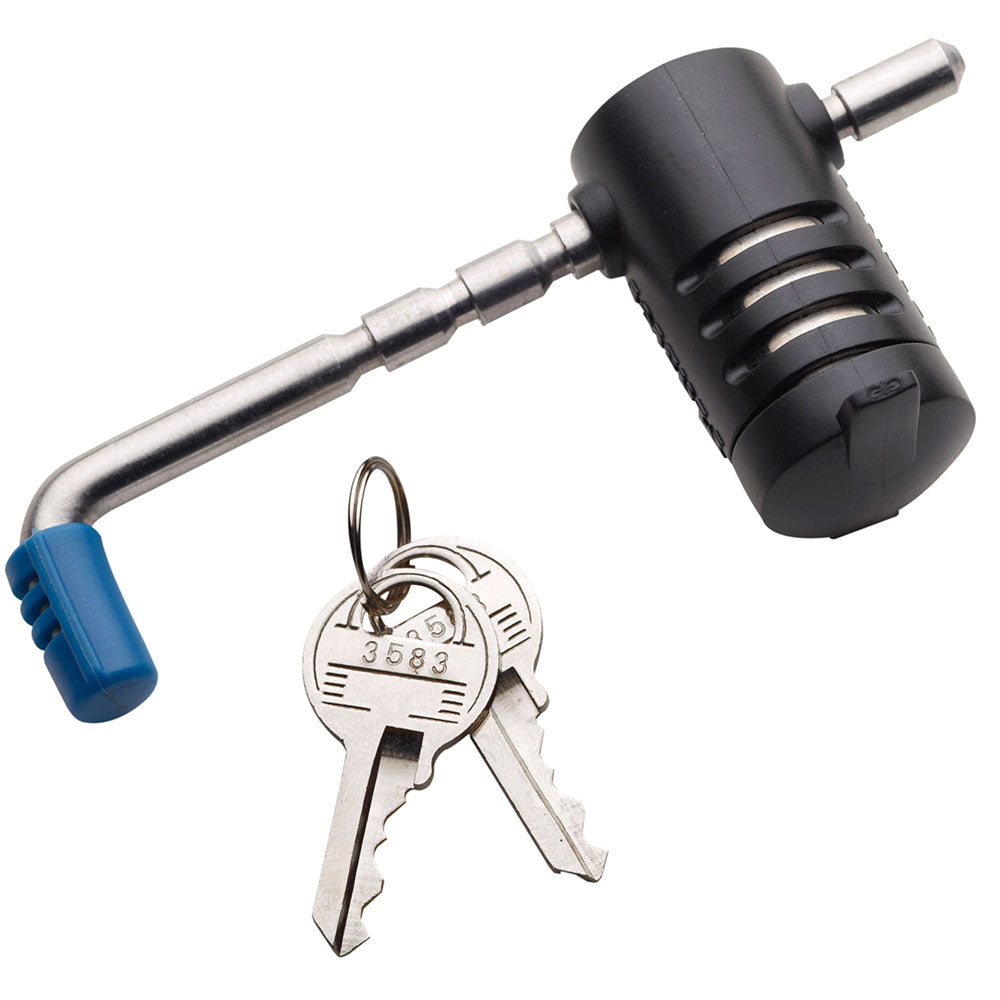 9/16in (14mm) to 2-3/4in (70mm) Long Adjustable Stainless Steel Trailer Coupler Latch Lock