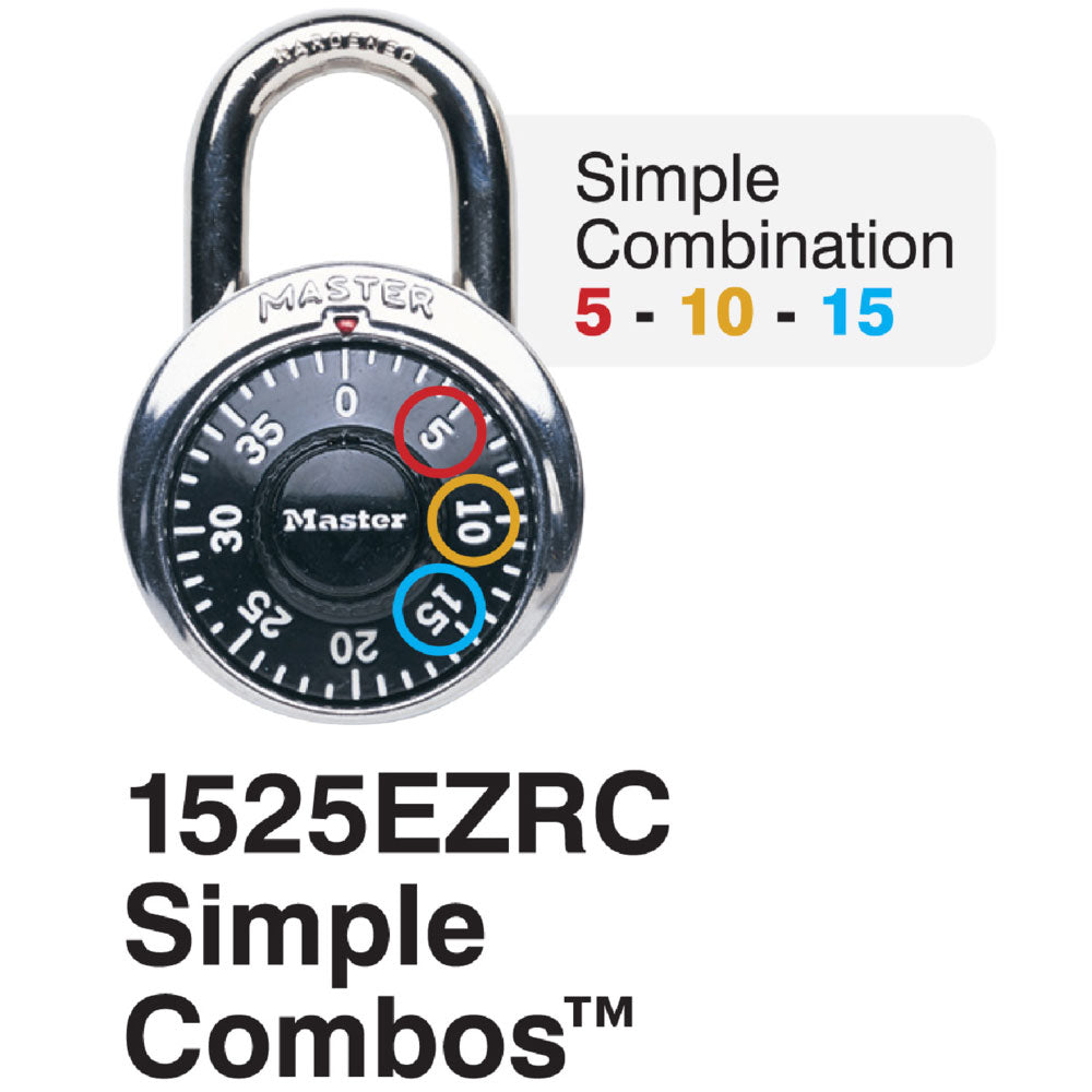 1-7/8in (48mm) Simple Combos™ ADA Inspired Combination Padlock