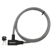 6ft (1.8m) Long x 3/8in (10mm) Diameter Keyed Cable Lock