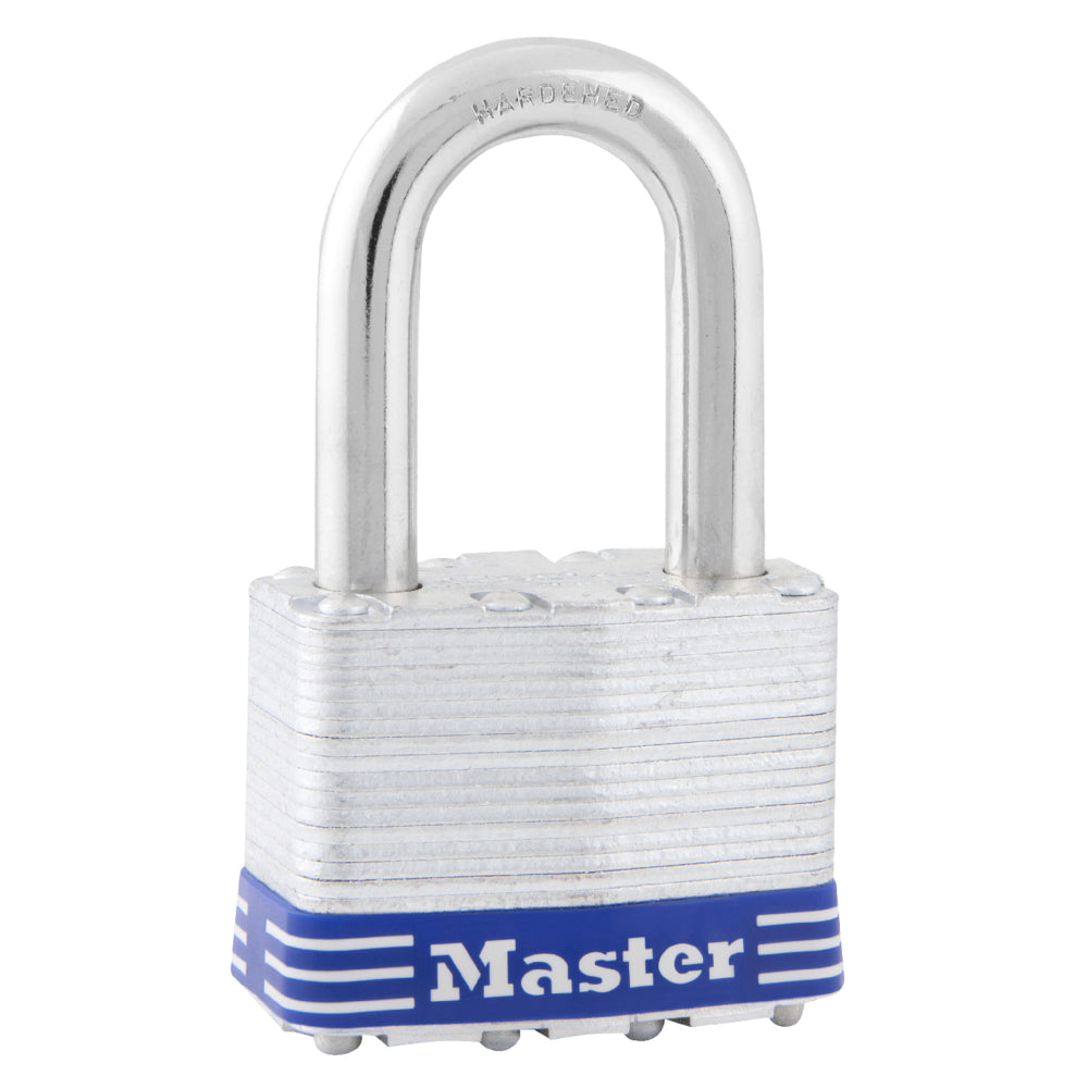 2in (51mm) Wide Laminated Steel Pin Tumbler Padlock with 1-1/2in (38mm) Shackle