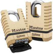 2-1/4in (57mm) Wide ProSeries® Shrouded Brass Resettable Combination Padlock