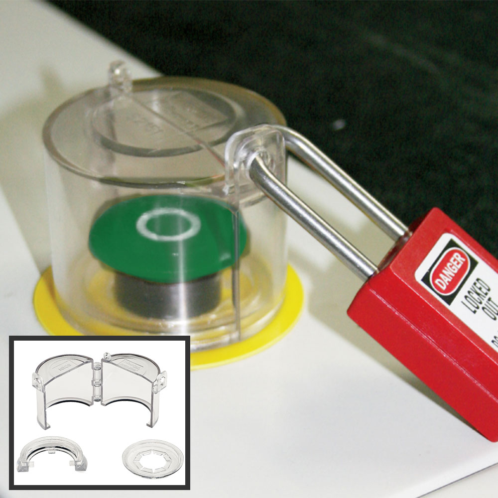 Removable Push Button and Rotary Switch Cover