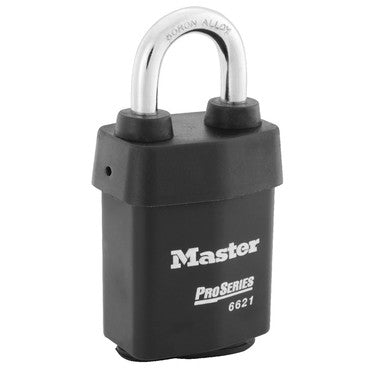 2-1/8in (54mm) Wide ProSeries® Weather Tough® Laminated Steel Rekeyable Key-in-Knob Padlock