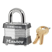 1-9/16in (40mm) Wide Laminated Steel Pin Tumbler Padlock