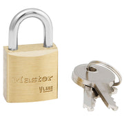 3/4in (19mm) Wide Brass Padlock