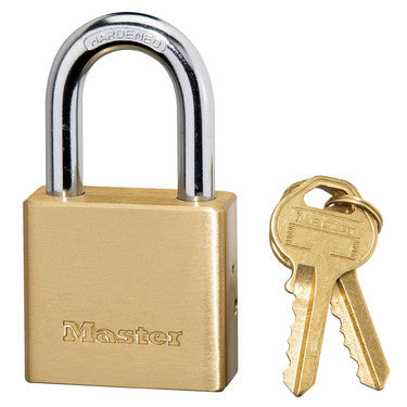 1-1/2in (38mm) Wide Solid Brass Body Padlock
