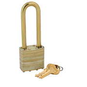 1-3/4in (44mm) Laminated Steel BumpStop® Non-Rekeyable Pin Tumbler Government Padlock