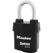 2-1/8in (54mm) Wide ProSeries® Weather Tough® Laminated Steel Rekeyable Pin Tumbler Padlock with 1-1/2in (38mm) Brass Shackle, Keyed Alike