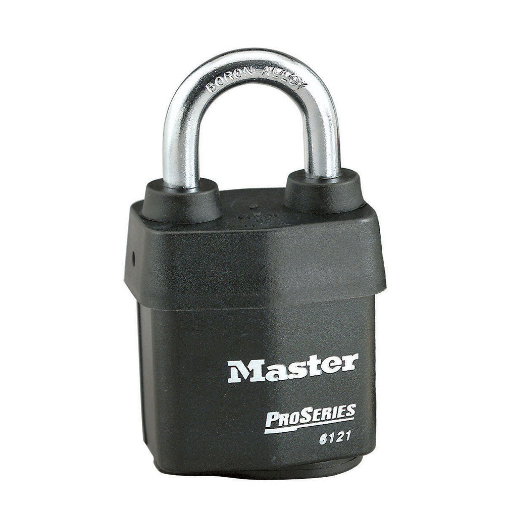 2-1/8in (54mm) Wide ProSeries® Weather Tough® Laminated Steel Rekeyable Pin Tumbler Padlock