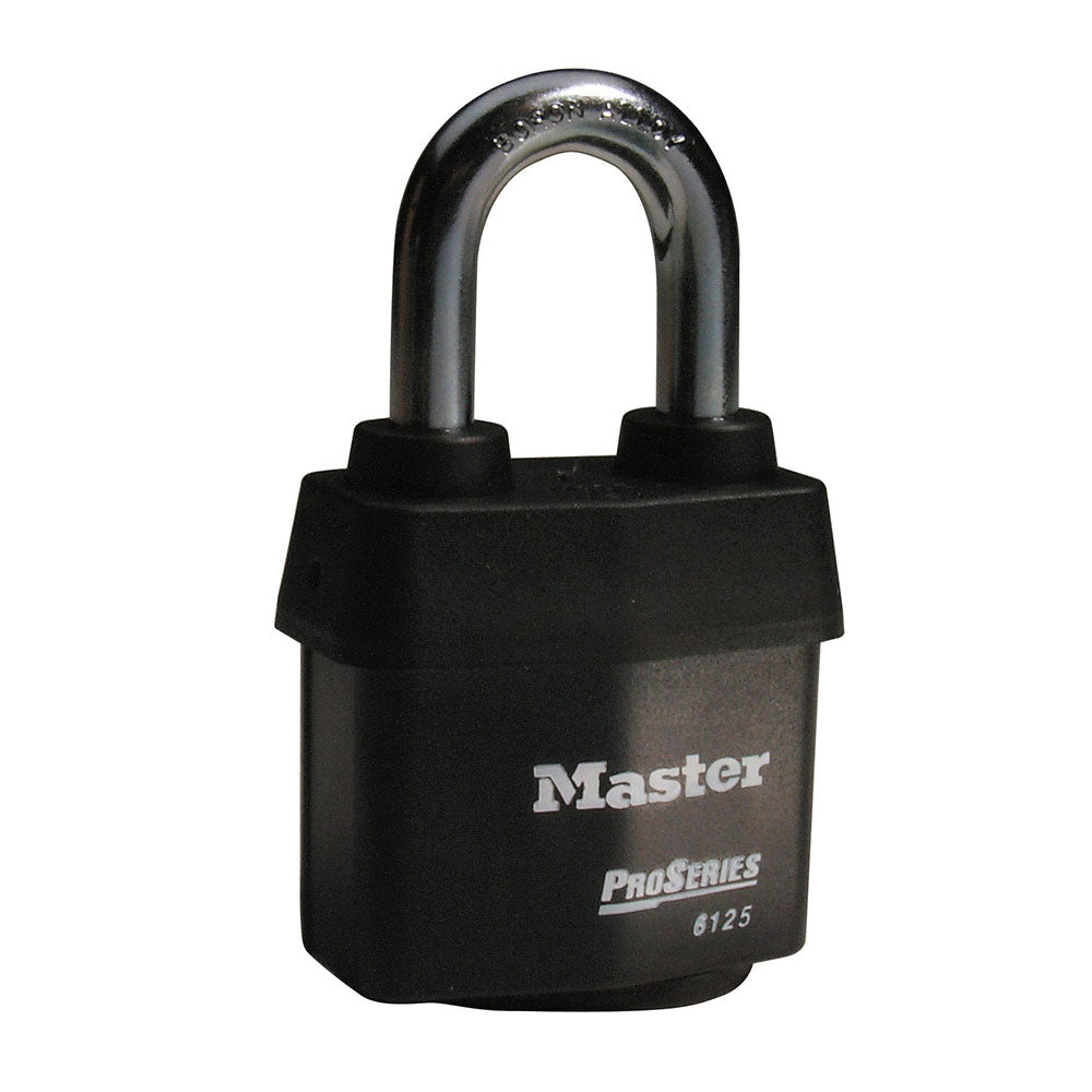 2-3/8in (60mm) Wide ProSeries® Weather Tough® Laminated Steel Rekeyable Pin Tumbler Padlock