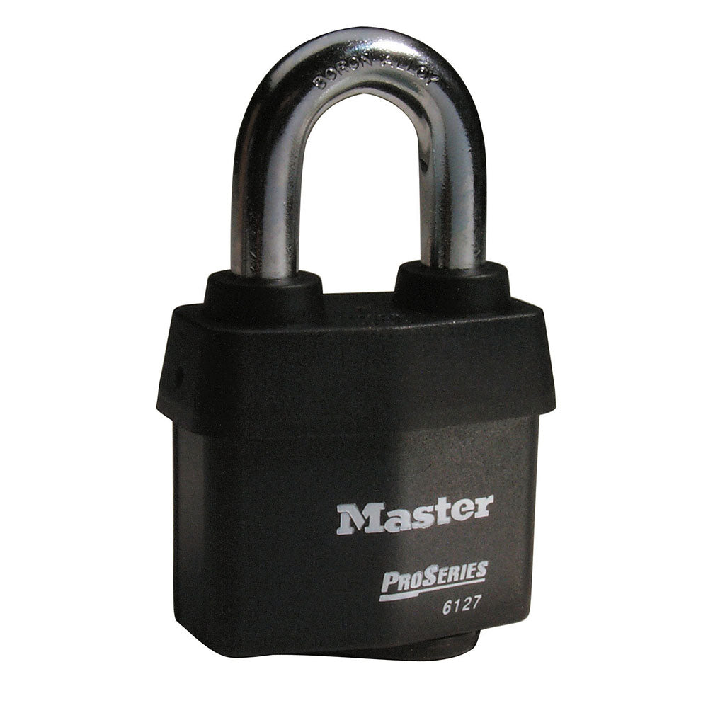 2-5/8in (67mm) Wide ProSeries® Weather Tough® Laminated Steel Rekeyable Pin Tumbler Padlock