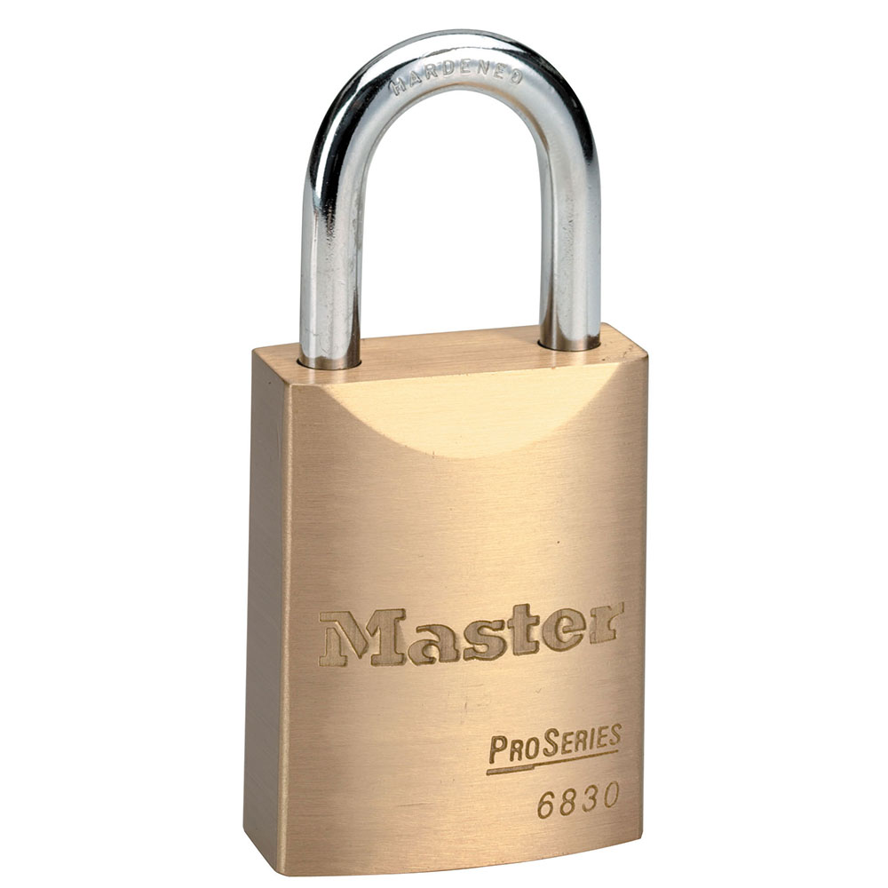 1-9/16in (40mm) Wide ProSeries® Solid Brass Rekeyable Pin Tumbler Padlock